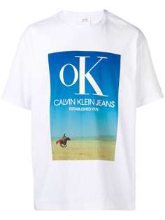 Calvin Klein Jeans Est. 1978 футболка с круглым вырезом и логотипом