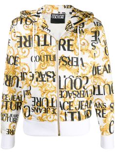 Versace Jeans Couture худи с кулиской и логотипом