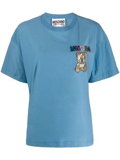 Moschino футболка с логотипом