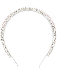 Miu Miu stone embellished headband