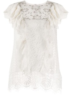 Essentiel Antwerp декорированная блузка Vala Playa