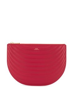 A.P.C. клатч с декоративной строчкой