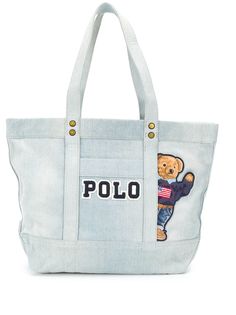 Polo Ralph Lauren сумка-тоут с вышивкой