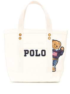 Polo Ralph Lauren сумка-тоут с вышивкой