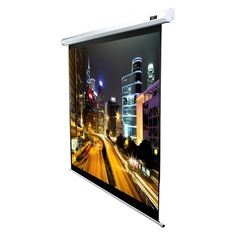 Экраны для проекторов Экран ELITE SCREENS Spectrum Electric120V, 244х183 см, 4:3, настенно-потолочный белый