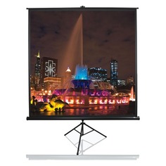 Экран Elite Screens Tripod T85UWS1, 152х152 см, 1:1, напольный черный