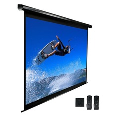 Экраны для проекторов Экран ELITE SCREENS Spectrum Electric100H, 222х125 см, 16:9, настенно-потолочный черный