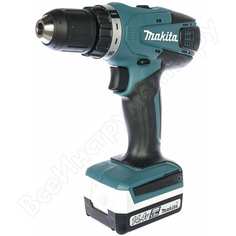 Аккумуляторная дрель-шуруповерт makita df347dwex8