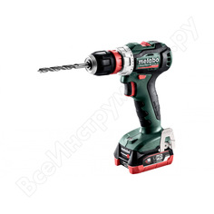 Аккумуляторная дрель-шуруповерт metabo powermaxx bs 12 bl q 601039800