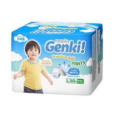 Трусики-подгузники Genki, р. 4, 9-14 кг, 30 шт Genki!