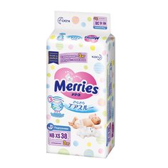 Подгузники Merries для детей с малым весом (до 3 кг) шт.