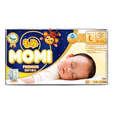 Трусики-подгузники Momi Premium Night (9-14 кг) шт.