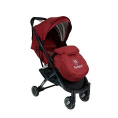Прогулочная коляска Farfello QE9, цвет: красный