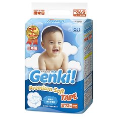 Подгузники Genki (4-8 кг) шт. Genki!