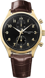 Мужские часы в коллекции Vintage Style Small Chronograph Мужские часы William L. WLOJ02NROJCM