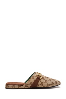 Мюли с монограммами Pericle Gucci