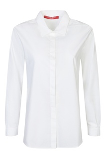 Белая рубашка из хлопка Marina Rinaldi