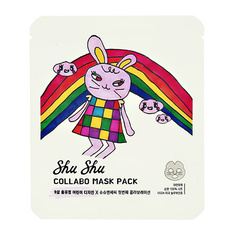 Маска для лица SHU SHU Rabbit and rainbow детская 20 мл
