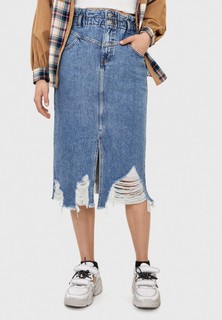Юбка джинсовая Bershka 