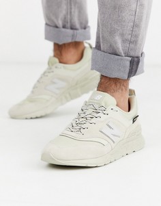 Белые кроссовки New Balance 997-Белый
