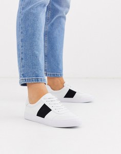 Черно-белые кроссовки на шнуровке ASOS DESIGN-Мульти