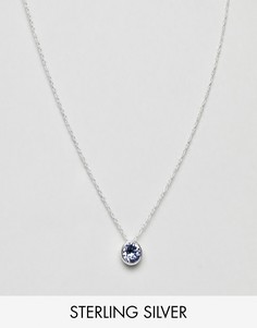 Серебряное ожерелье с кристаллом Swarovski Accessorize-Серебряный