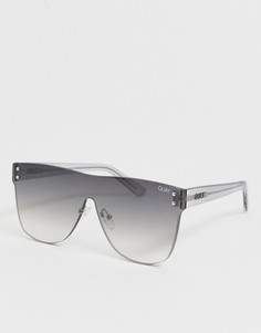 Черные квадратные солнцезащитные очки Quay Australia Phantom-Черный
