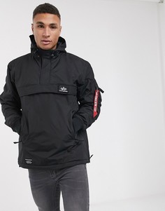 Нейлоновый анорак Alpha Industries-Черный