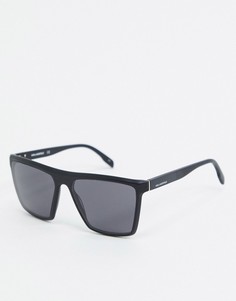 Черные солнцезащитные очки в квадратной оправе Karl Lagerfeld Kreative-Черный цвет
