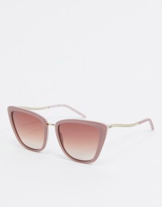 Розовые квадратные солнцезащитные очки Karl Lagerfeld-Розовый цвет