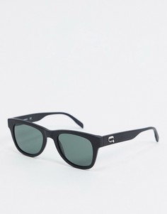 Солнцезащитные очки в квадратной оправе Karl Lagerfeld Ironik-Черный