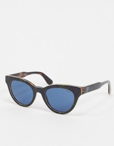 Солнцезащитные очки "кошачий глаз" Polo Ralph Lauren 0PH4157-Темно-синий
