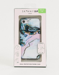 Защитный чехол для iPhone с мраморным принтом Skinnydip-Мульти