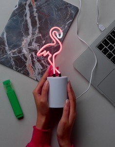 Неоновый светильник в форме фламинго Sunnylife-Мульти