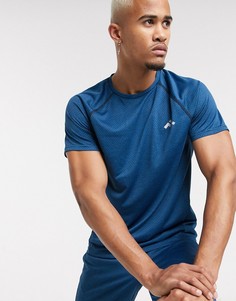 Синяя спортивная футболка First Menswear-Синий