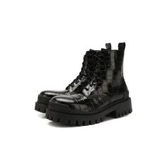 Ботинки Balenciaga Кожаные ботинки Strike Balenciaga