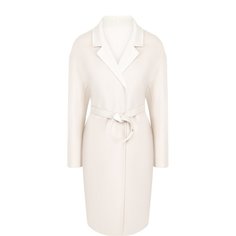 Пальто Loro Piana Кашемировое пальто с поясом и накладными карманами Loro Piana