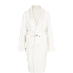 Пальто Loro Piana Кашемировое пальто с поясом и накладными карманами Loro Piana