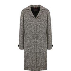 Пальто Loro Piana Пальто на пуговицах из смеси кашемира и шерсти Loro Piana
