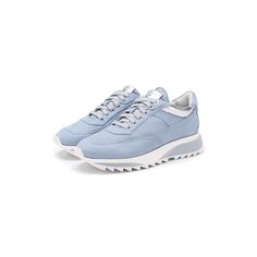 Кроссовки Santoni Кожаные кроссовки Santoni