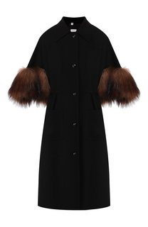 Шерстяное пальто Inshore Burberry