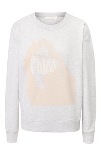 Хлопковый свитшот Chloé