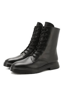Кожаные ботинки Stuart Weitzman