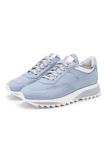 Кожаные кроссовки Santoni
