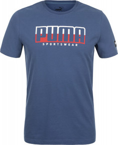Футболка мужская Puma Athletics Tee Big Logo, размер 46-48
