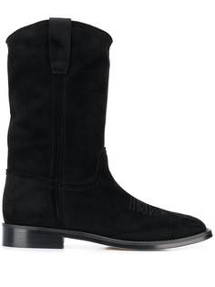 Alberta Ferretti ботильоны с квадратным носком