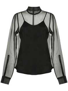 Uma | Raquel Davidowicz прозрачная блузка Cina