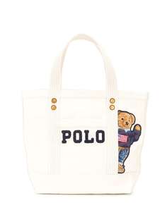 Polo Ralph Lauren сумка-тоут с вышивкой