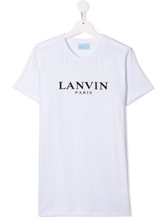 LANVIN Enfant футболка с логотипом