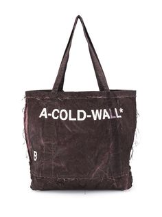 A-Cold-Wall* сумка-шопер с эффектом потертости